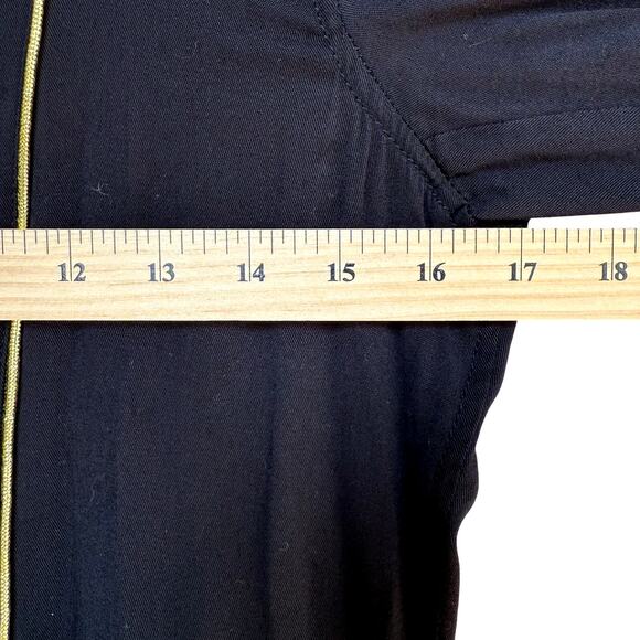 Civarize Jacket Womens Japanese 44 US S Black Military Rock Concert Streetwear - Picture 5 of 8